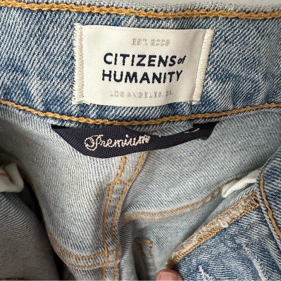 Sz 24 Aritzia CITIZENS OF HUMANITY Rocket Crop High Rise Skinny Jeans - Picture 5 of 11